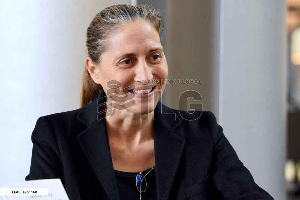 Cynthia Fleury at the European Parliament - Strasbourg