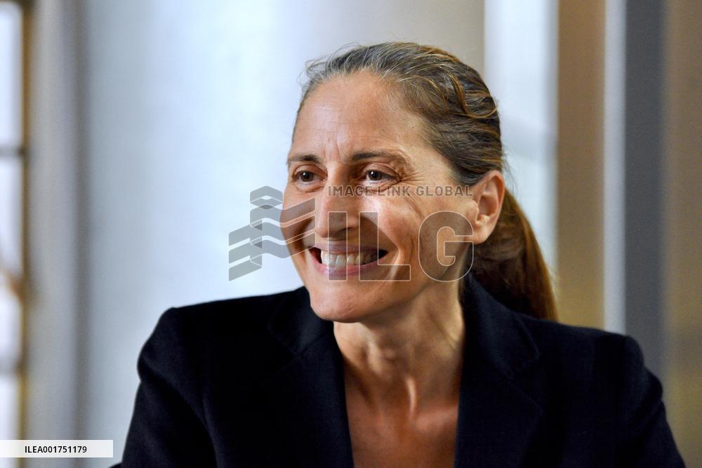 Cynthia Fleury at the European Parliament - Strasbourg