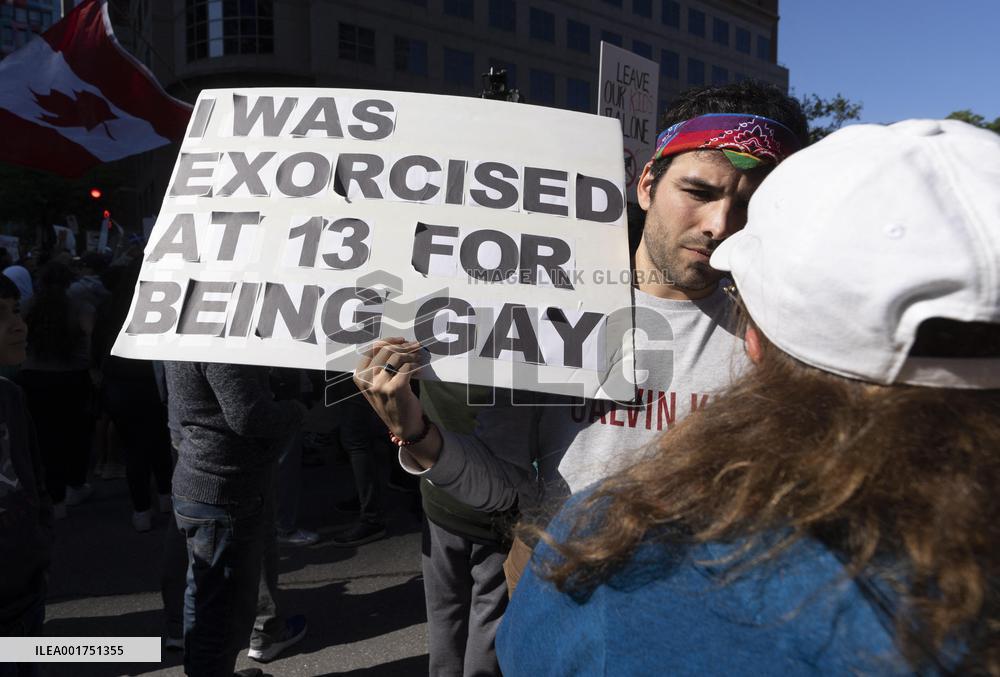 Thousands Rally For And Against Teaching Gender Across Canada