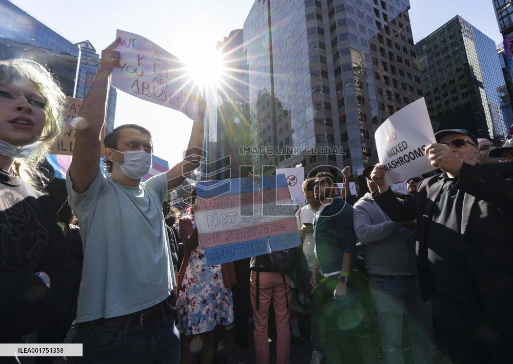 Thousands Rally For And Against Teaching Gender Across Canada