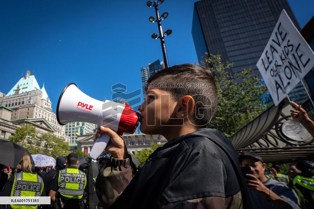 Thousands Rally For And Against Teaching Gender Across Canada