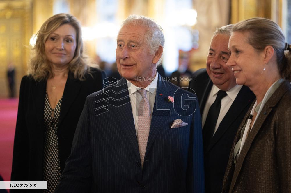 King Charles Visit To France - Senate Address