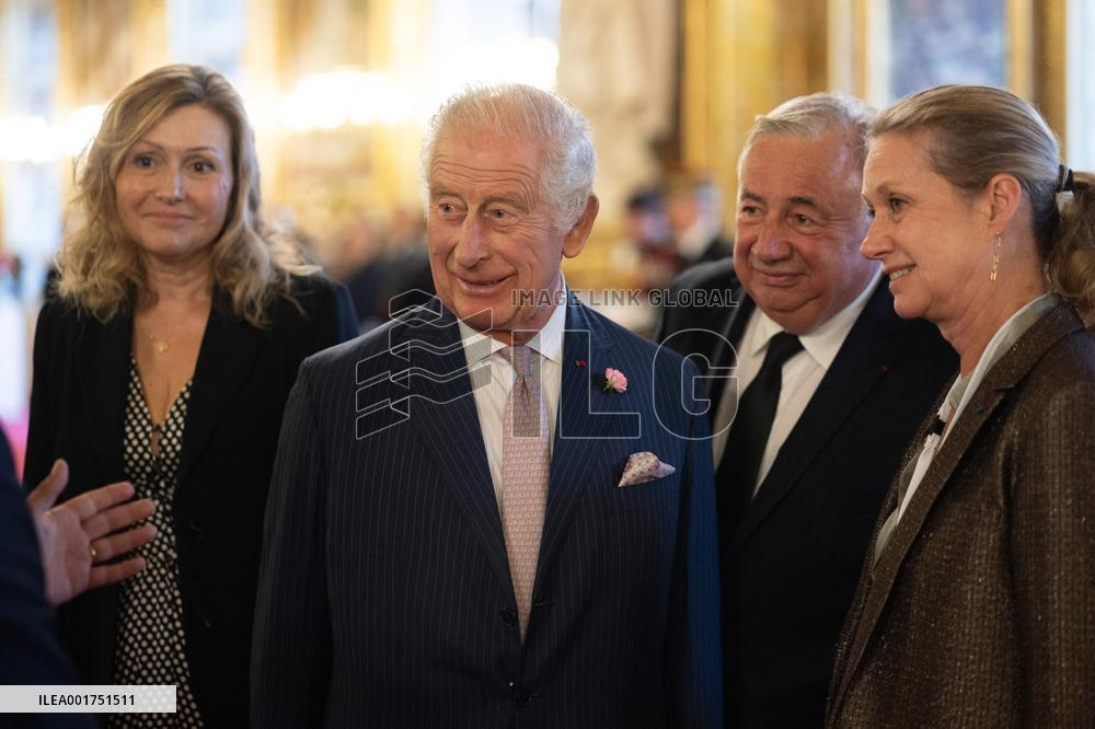 King Charles Visit To France - Senate Address