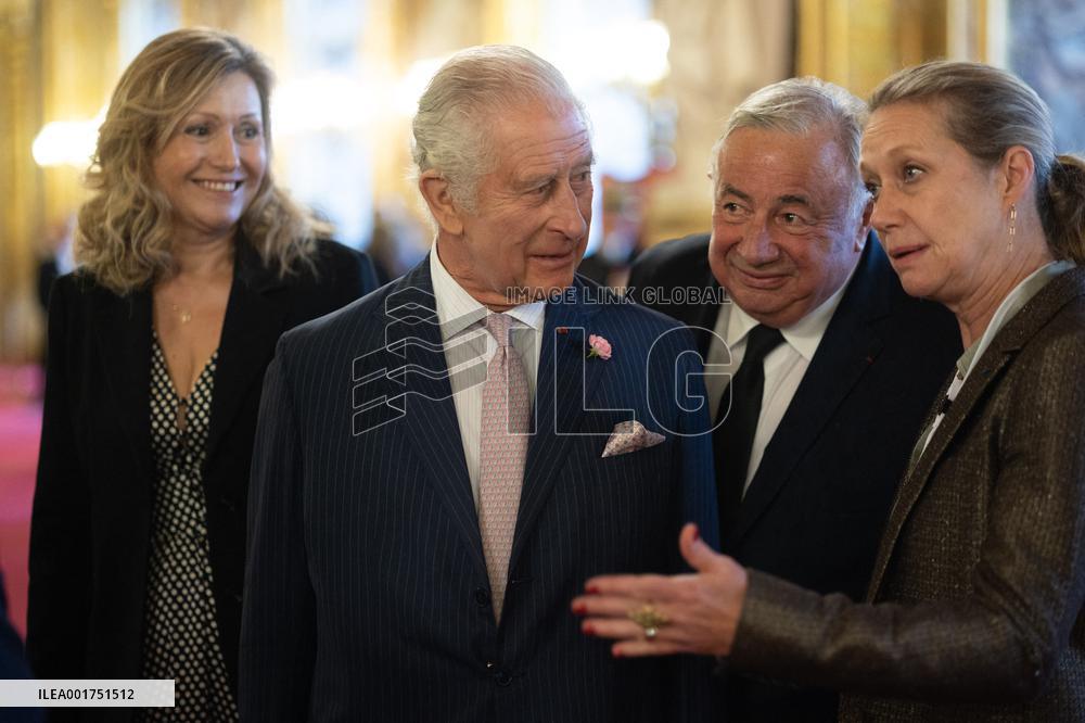 King Charles Visit To France - Senate Address