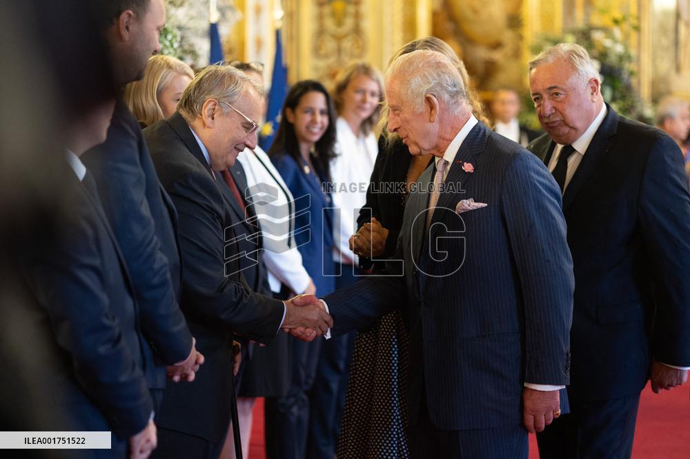 King Charles Visit To France - Senate Address