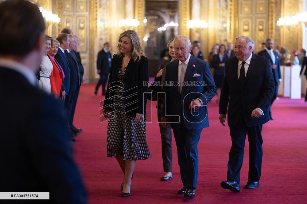 King Charles Visit To France - Senate Address
