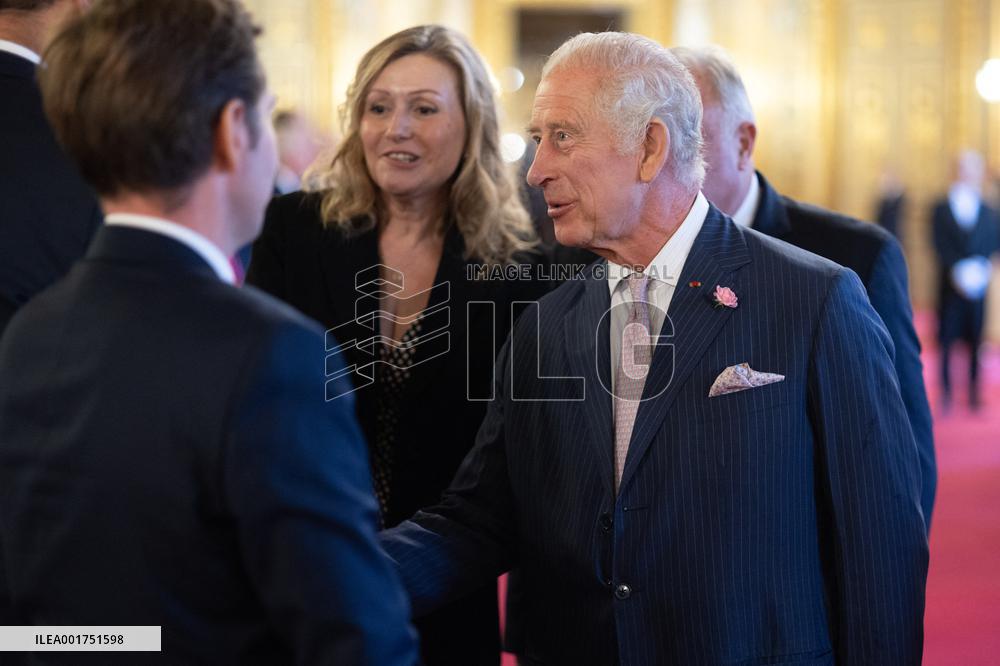 King Charles Visit To France - Senate Address