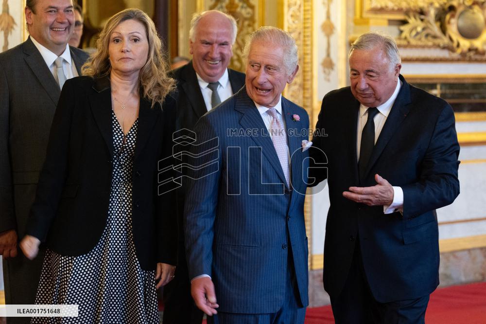 King Charles Visit To France - Senate Address