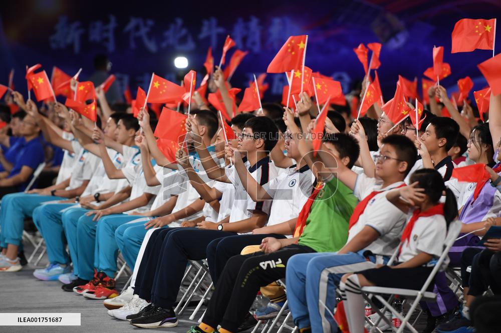 (EyesonSci)CHINA-SPACE STATION-FOURTH LIVE CLASS (CN)