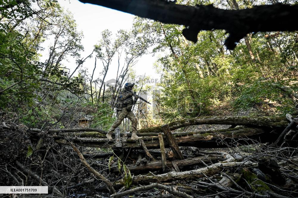 Reconnaissance platoon of 3rd Assault Brigade