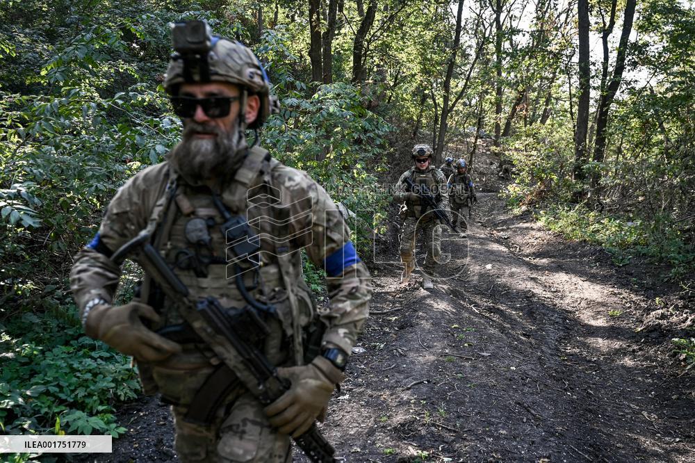 Reconnaissance platoon of 3rd Assault Brigade
