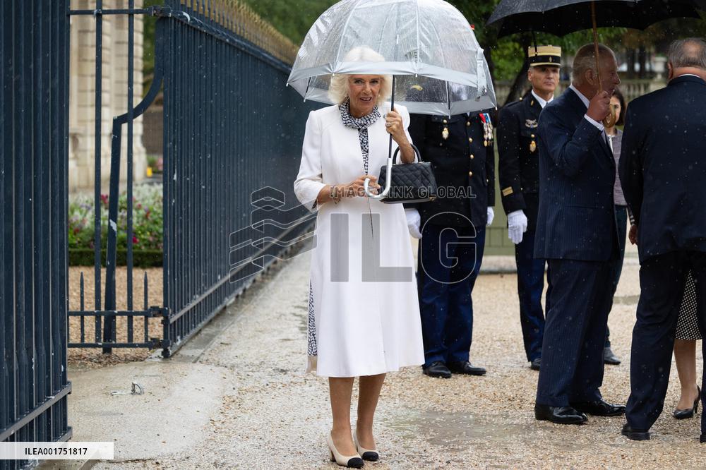 King Charles Visit To France - Senate Address