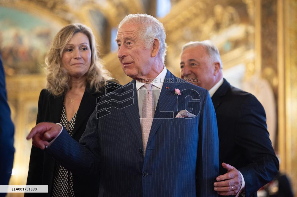 King Charles Visit To France - Senate Address