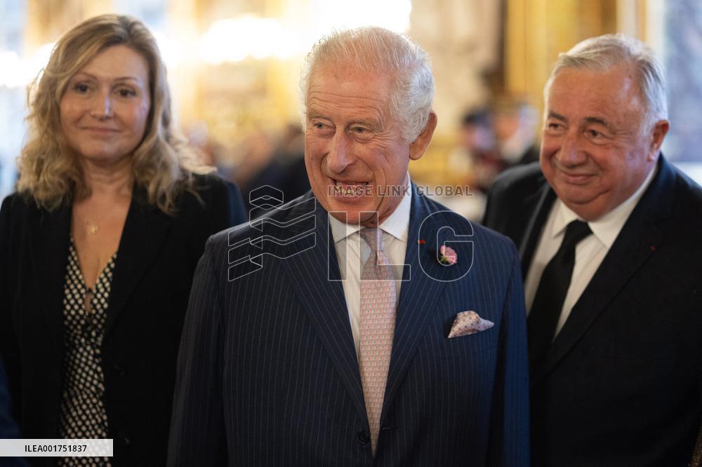 King Charles Visit To France - Senate Address