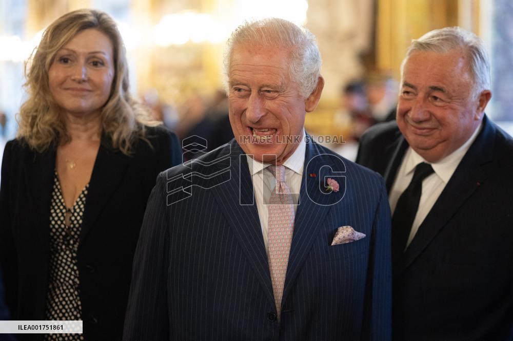 King Charles Visit To France - Senate Address