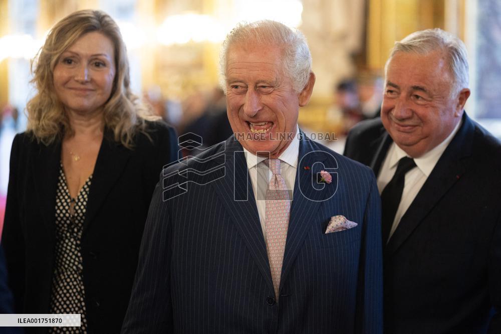 King Charles Visit To France - Senate Address