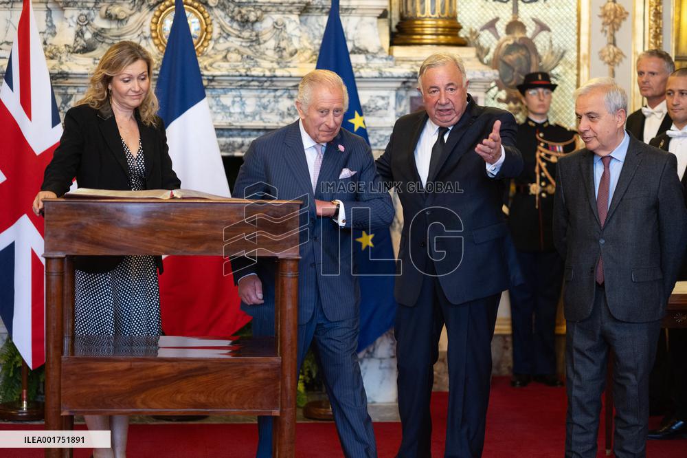King Charles Visit To France - Senate Address