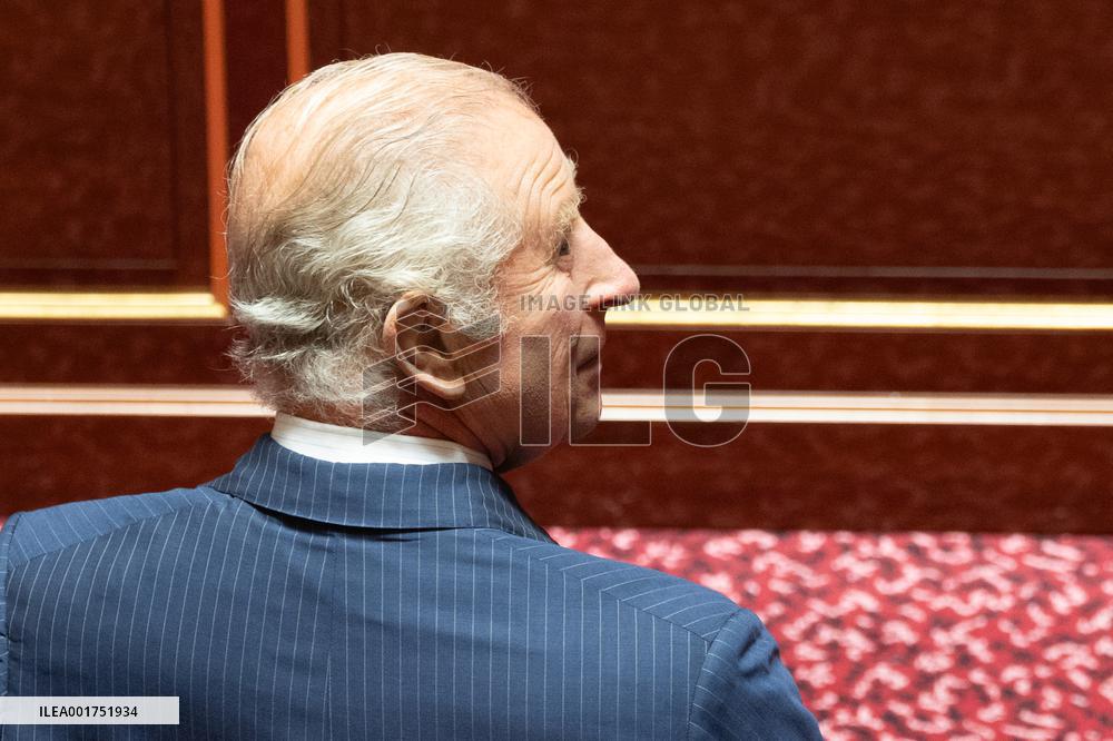 King Charles Visit To France - Senate Address