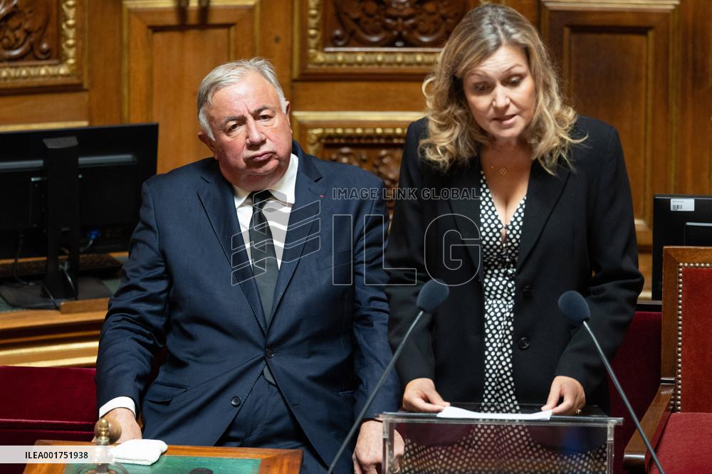 King Charles Visit To France - Senate Address