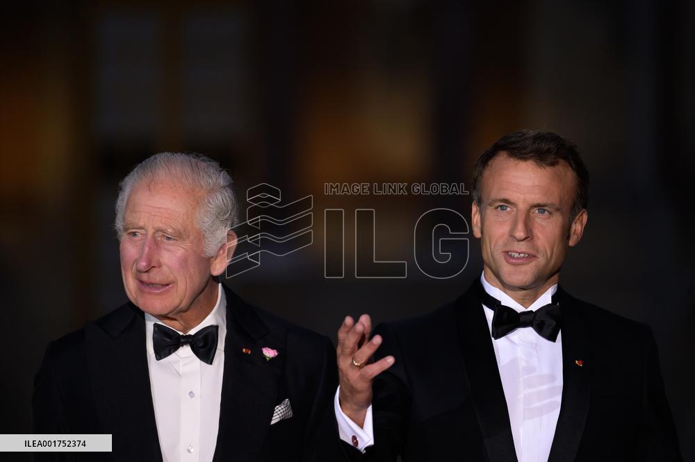 FRANCE-VERSAILLES-BRITAIN'S KING-CHARLES III-VISIT
