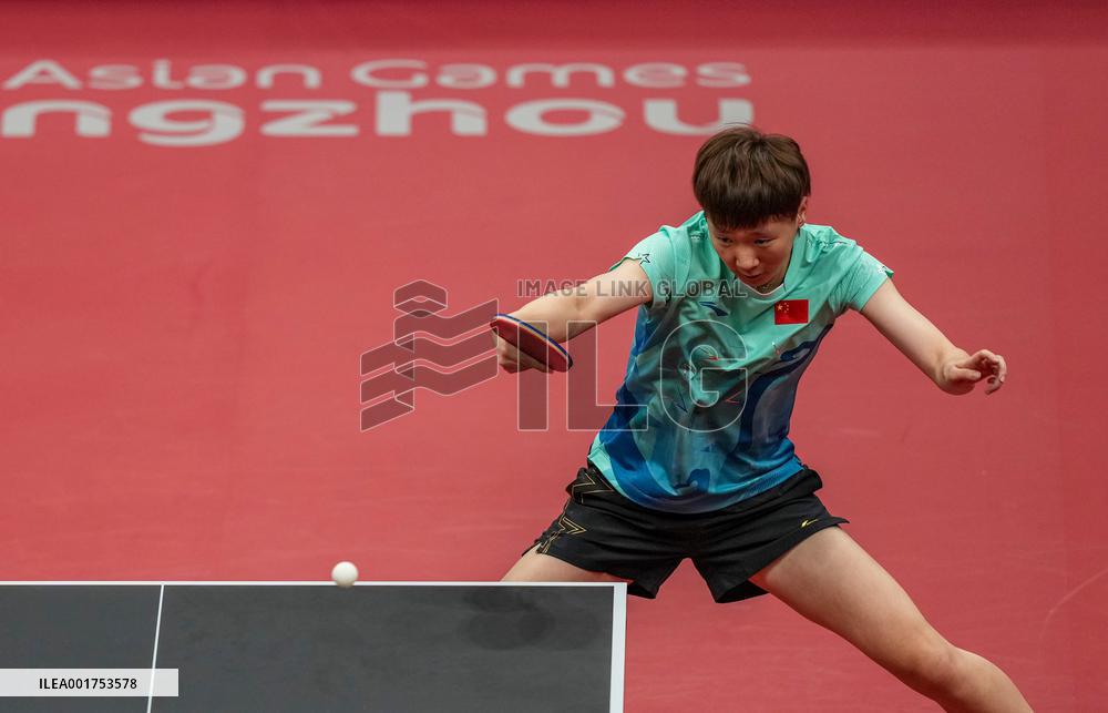 (SP)CHINA-HANGZHOU-ASIAN GAMES-TABLE TENNIS (CN)