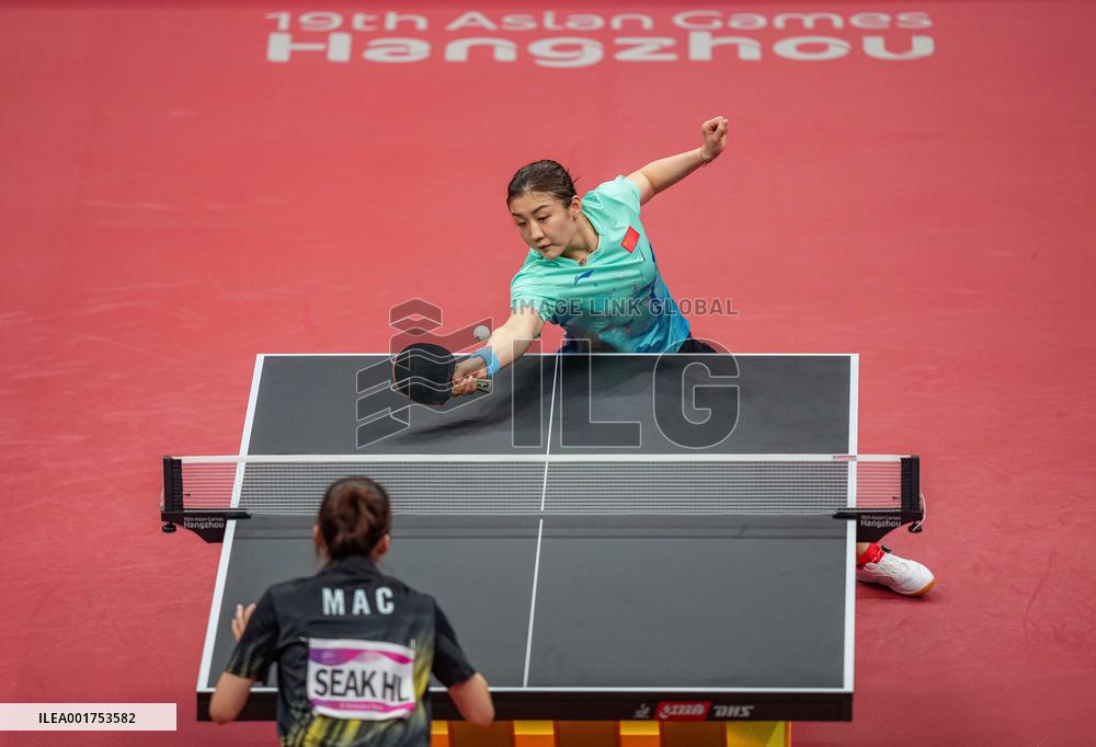 (SP)CHINA-HANGZHOU-ASIAN GAMES-TABLE TENNIS (CN)