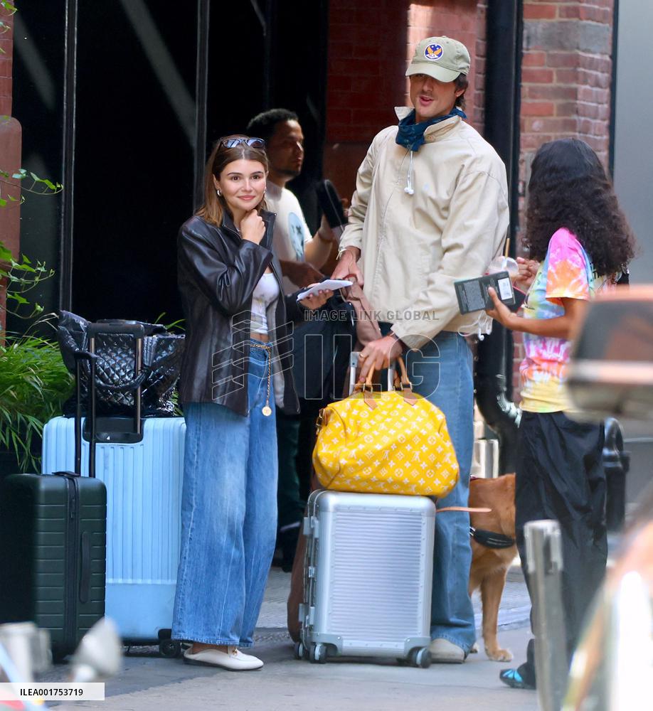 Jacob Elordi And Olivia Jade Out - NYC