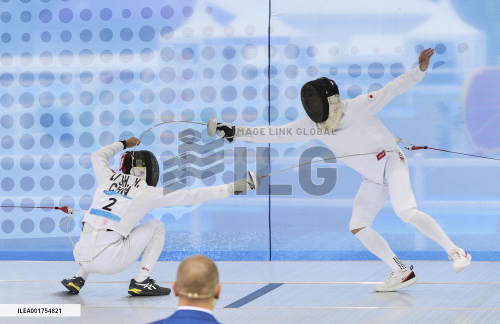 (SP)CHINA-HANGZHOU-ASIAN GAMES-MODERN PENTATHLON-MEN'S INDIVIDUAL FENCING BONUS ROUND