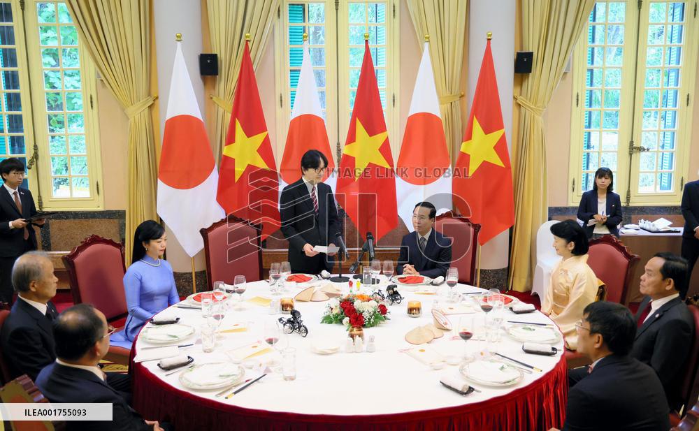 Japan crown prince in Vietnam