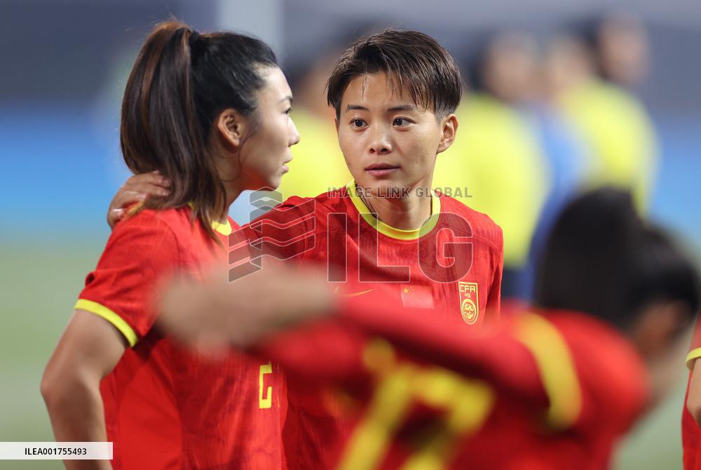 (SP)CHINA-HANGZHOU-ASIAN GAMES-FOOTBALL-WOMEN'S ROUND-GROUP A-CHN VS MGL (CN)
