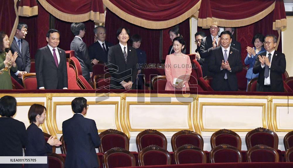 Japan crown prince in Vietnam