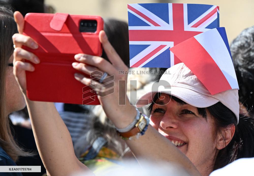 King Charles Visit To France - Hotel De Ville In Bordeaux