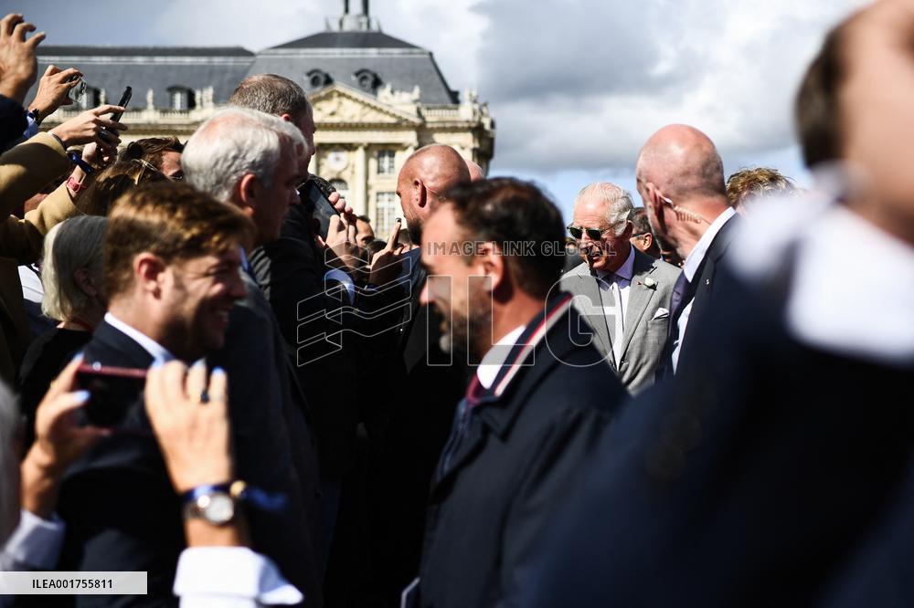 King Charles Visit To France - Place de la Bourse