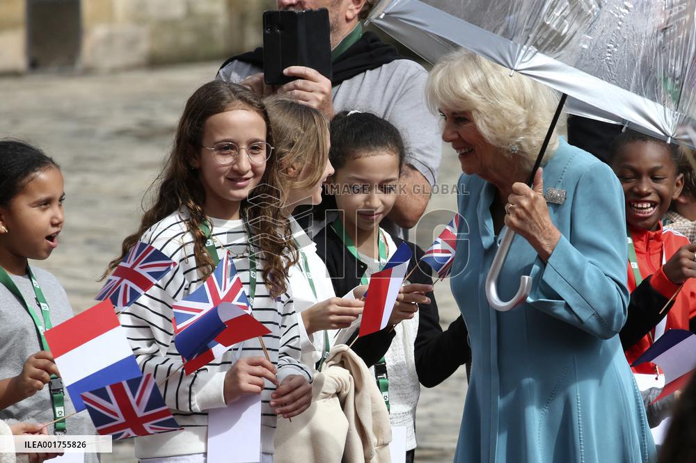 King Charles Visit To France - Hotel De Ville In Bordeaux