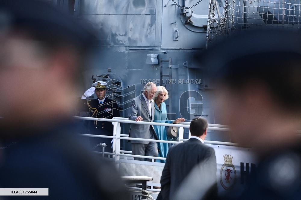 King Charles Visit To France - Place de la Bourse