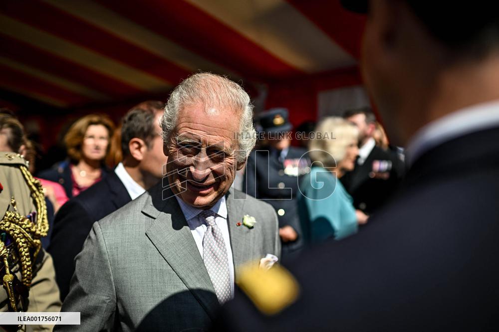 King Charles Visit To France - Visit HMS Iron Duke In Bordeaux