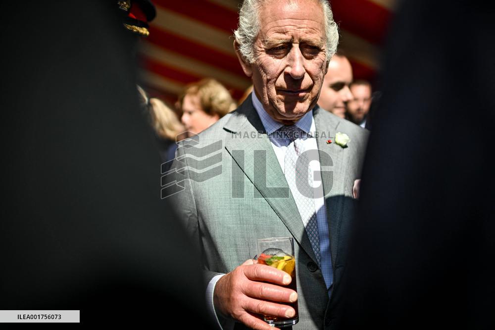 King Charles Visit To France - Visit HMS Iron Duke In Bordeaux
