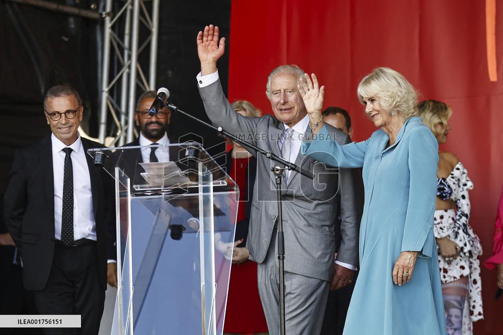 King Charles Visit To France - Place de la Bourse - Bordeaux