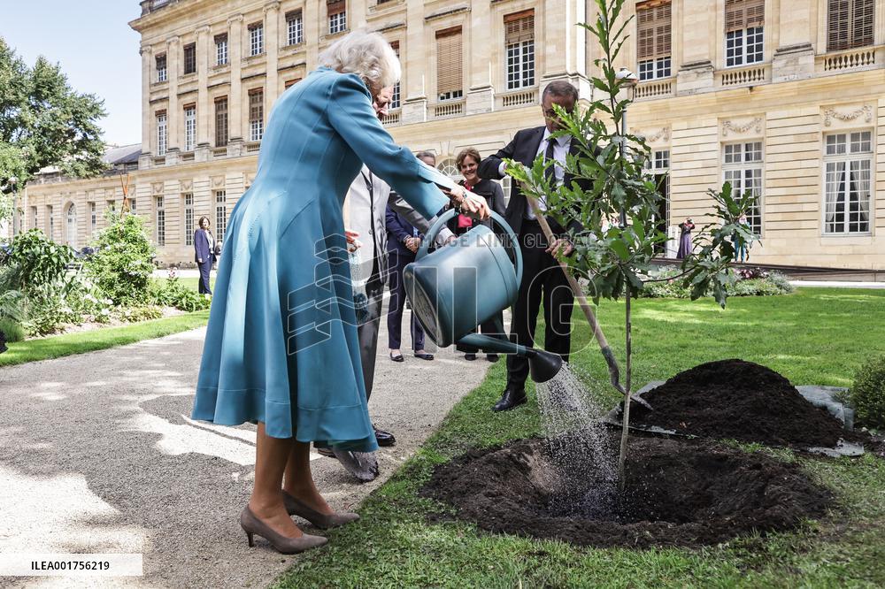 King Charles Visit To France - Hotel De Ville In Bordeaux