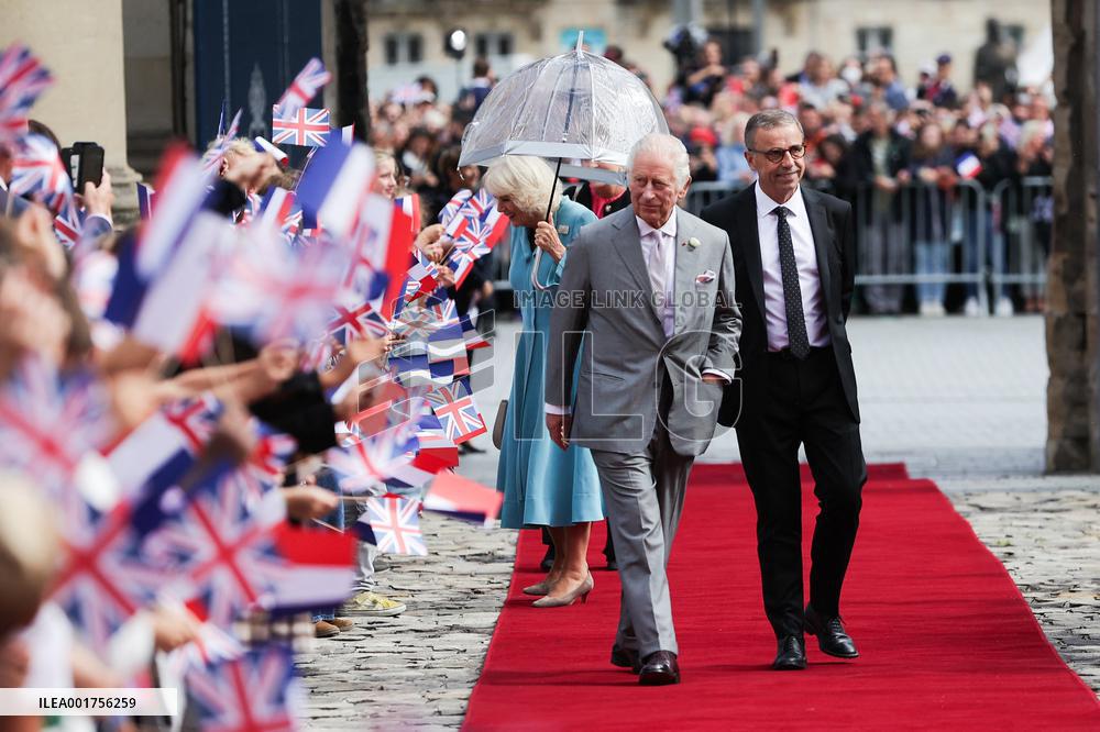 King Charles Visit To France - Hotel De Ville In Bordeaux