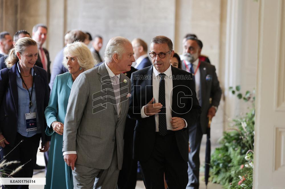 King Charles Visit To France - Hotel De Ville In Bordeaux