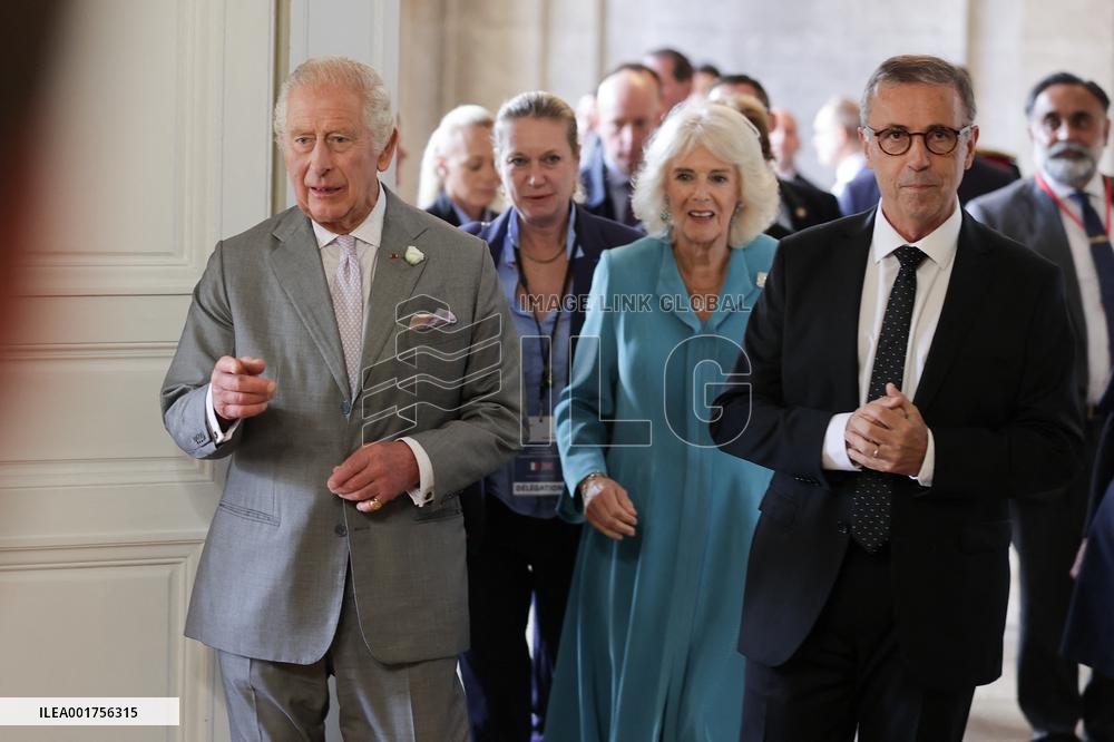 King Charles Visit To France - Hotel De Ville In Bordeaux