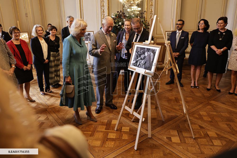 King Charles Visit To France - Hotel De Ville In Bordeaux