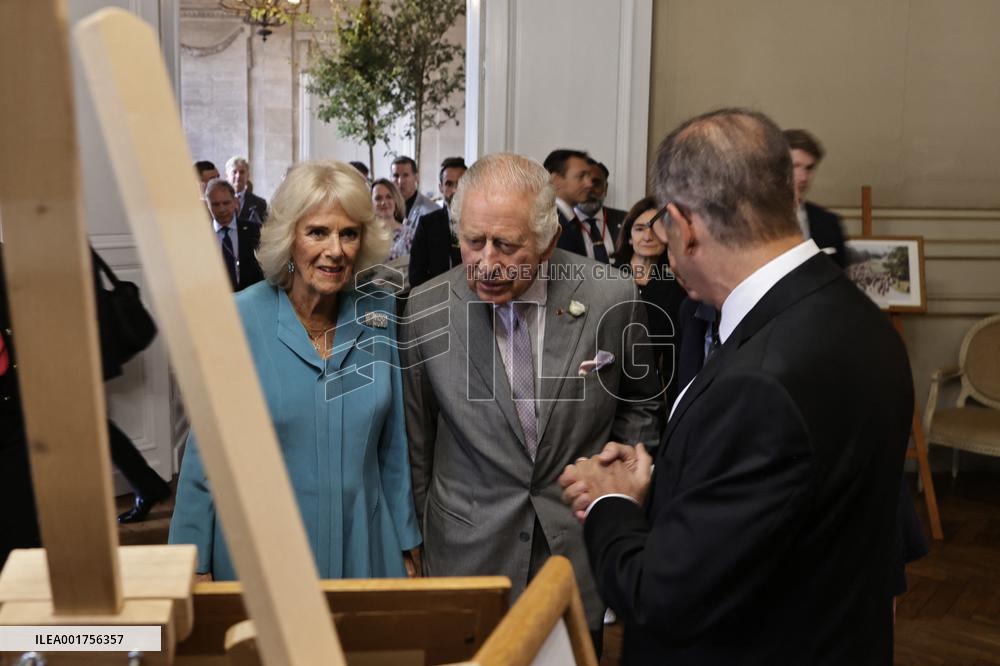 King Charles Visit To France - Hotel De Ville In Bordeaux