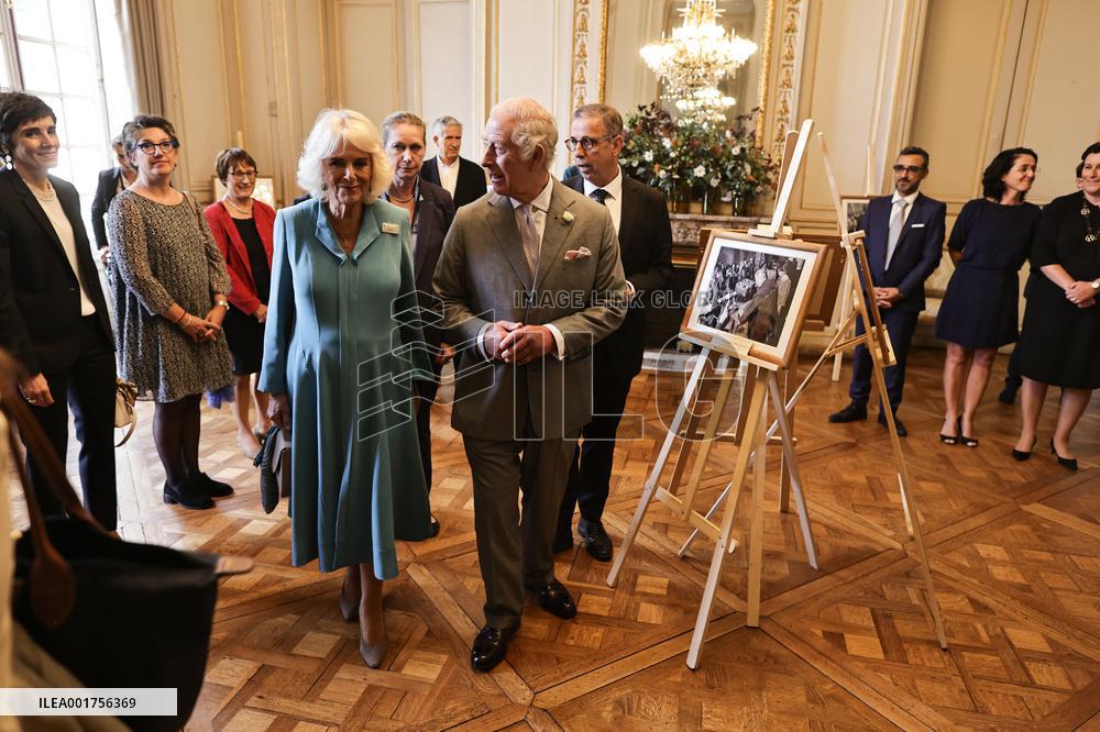 King Charles Visit To France - Hotel De Ville In Bordeaux