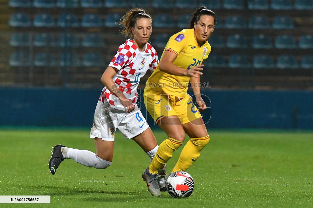 (SP)CROATIA-VARAZDIN-UEFA-WOMEN-NATIONS LEAGUE-CRO VS ROU