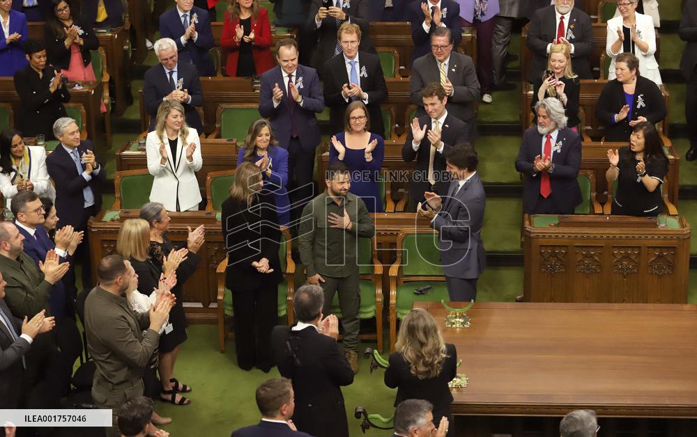 Zelensky Visits Ally Canada