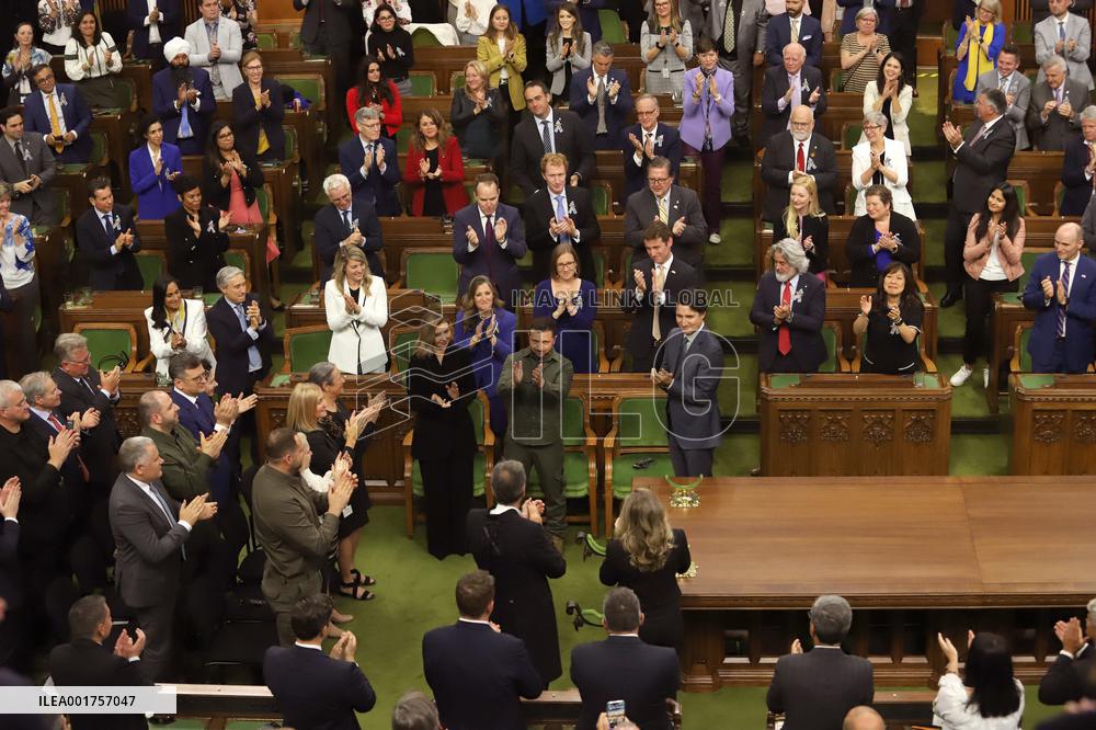 Zelensky Visits Ally Canada