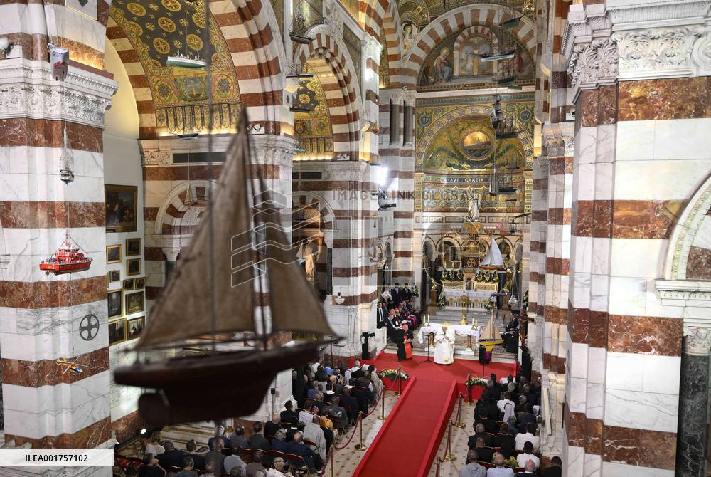 Pope Francis Visit To Marseille