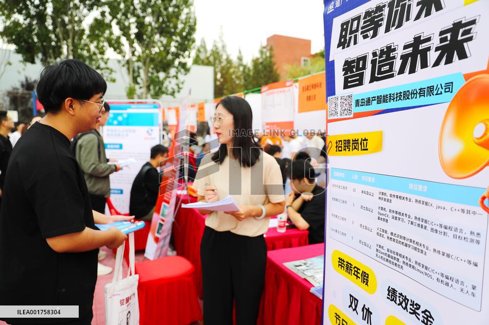 Job Fair in Qingdao